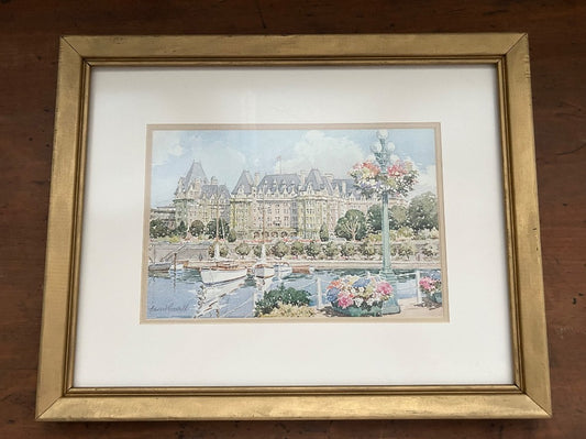 Framed Victoria Print