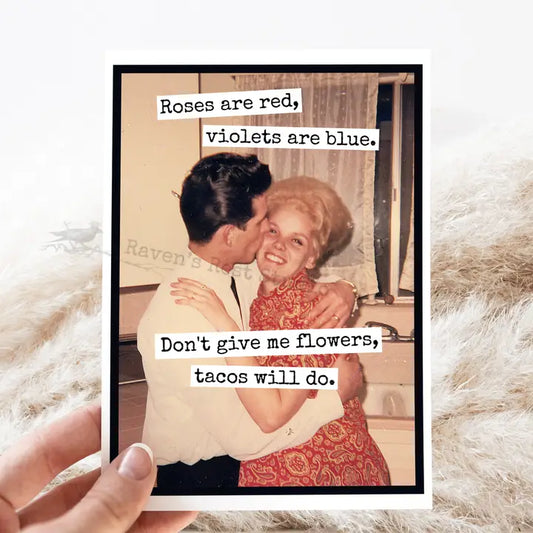 ... tacos will do - card