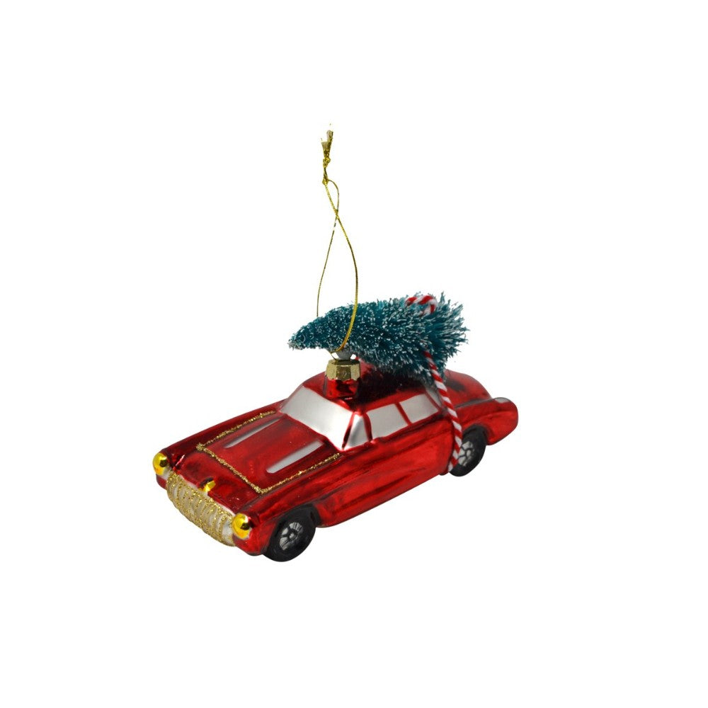 Car With Tree Ornament