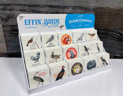 Effin' Birds Coasters