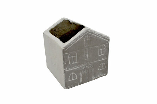 Grey House Planter - Large