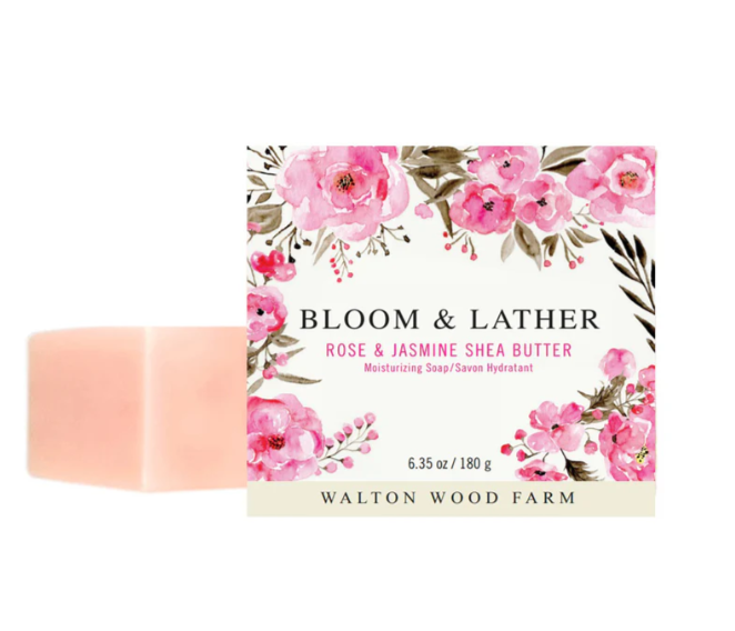 Rose & Jasmine Shea Butter Soap Bar