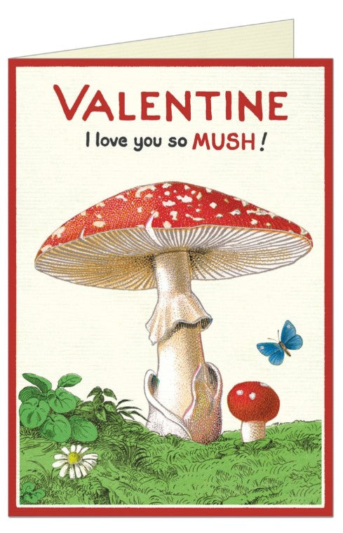 I Love You So Mush Valentines Card