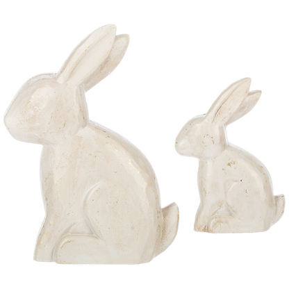 Distressed White Rabbit