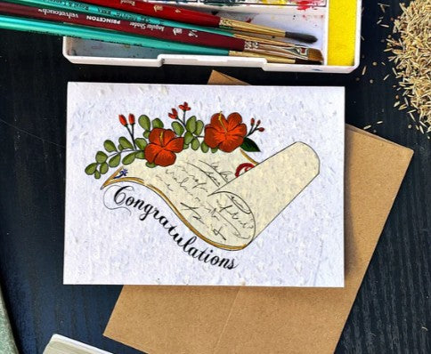 Congratulations Diploma Card