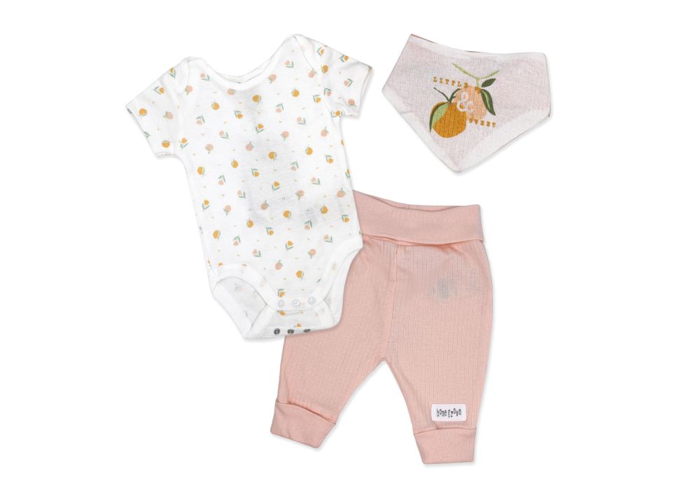 3 Piece Jogger Set: Little & Sweet