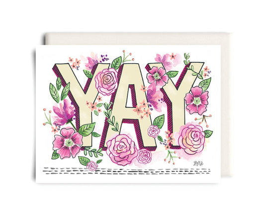 Yay | Congratulations Greeting Card