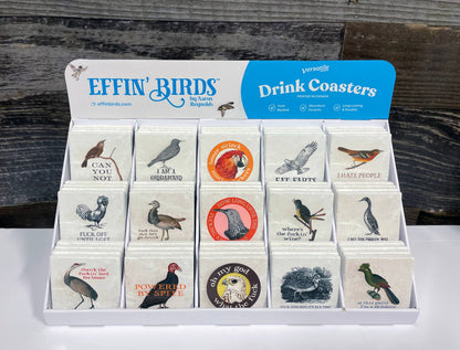 Effin' Birds Coasters