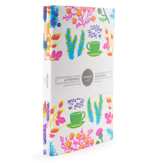 Notebook: Vibrant Life Series - Pocket Notebook (Set of 3): Plain Pages