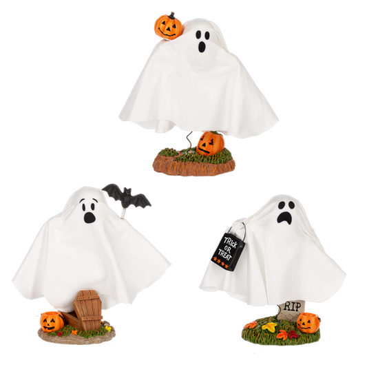 Hey Boo! Wiggle Ghost Figurine
