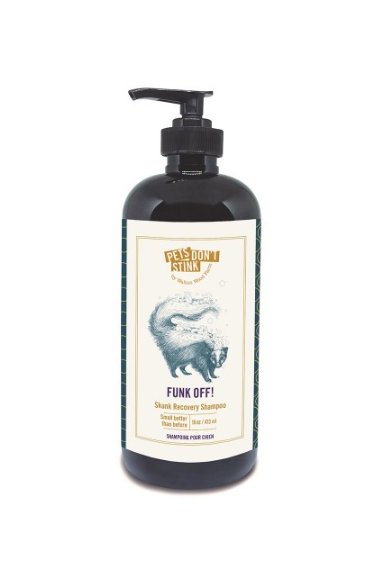 Pet's Don't Stink-Funk Off Skunk Shampoo