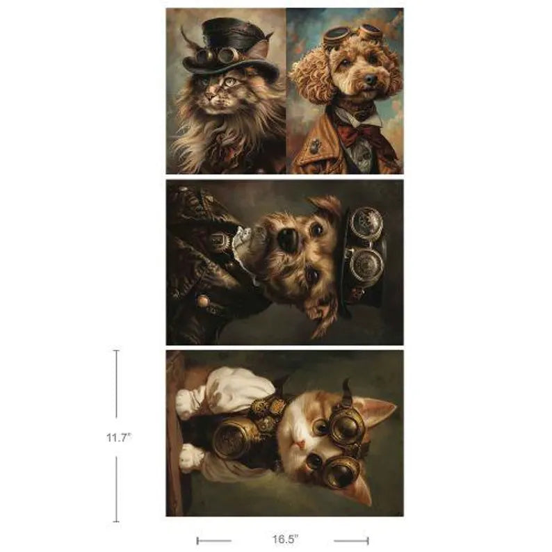 Decoupage set - Favorite Pets