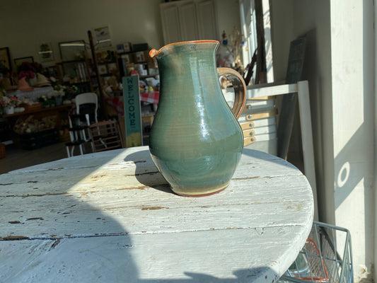 pottery pitcher