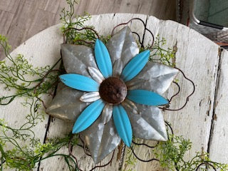 Metal Wall Flowers