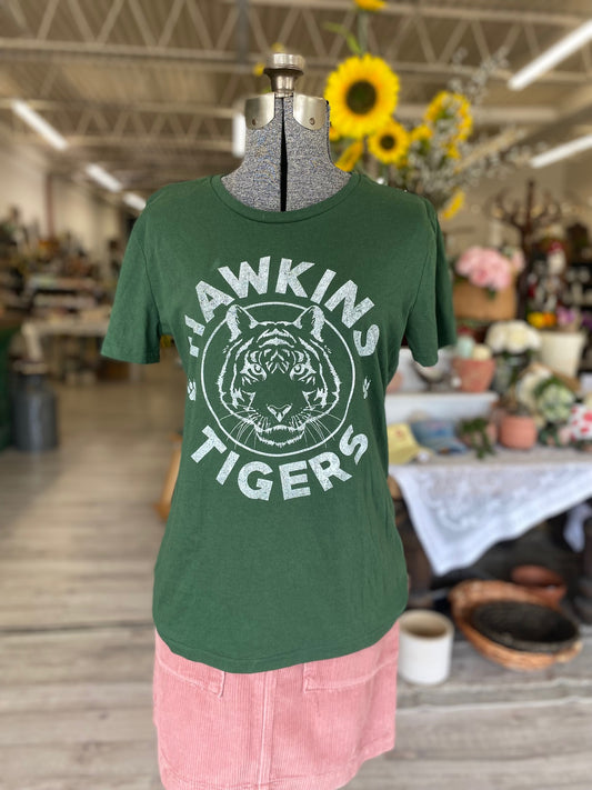Stanger Things T-Shirt - Hawkins Tigers