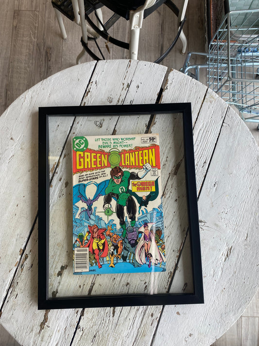 Vintage Framed Comic