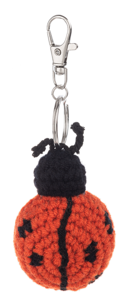 Crochet Garden Key Fob