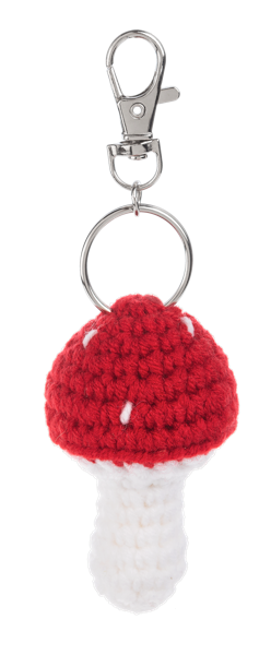 Crochet Garden Key Fob