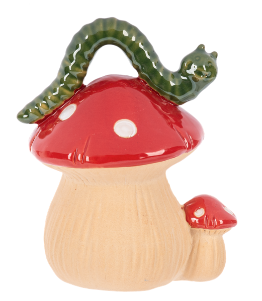 Mushroom w/Critter Figurine