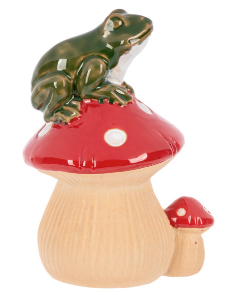 Mushroom w/Critter Figurine