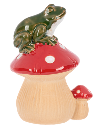 Mushroom w/Critter Figurine