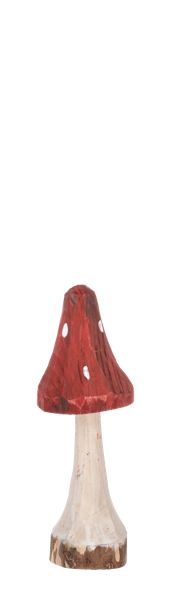 Slim Mushroom Figurine