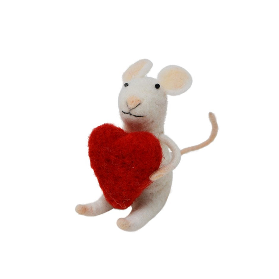 Red Heart Mouse