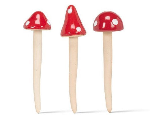 Mini Red Cap Mushroom Stake