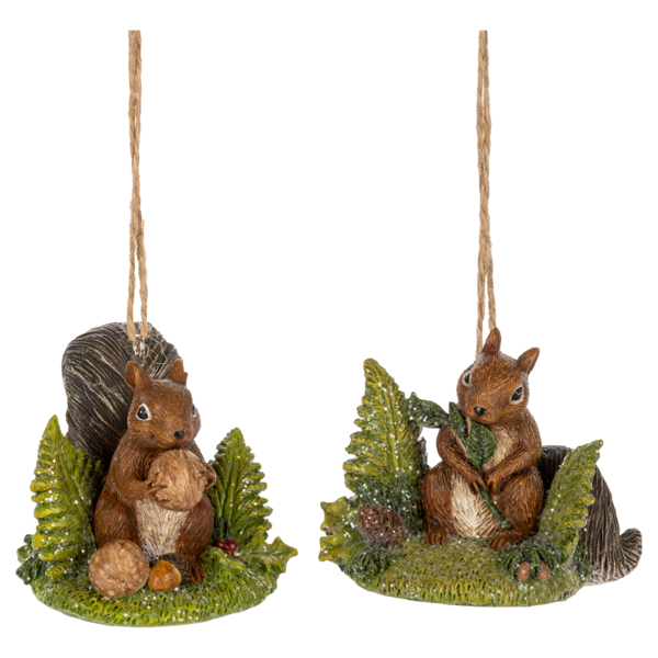 Squirrel Ornament