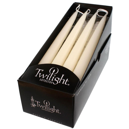 Twilight 12" Taper 12 Pack - off white