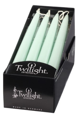 10" Taper set of 2  - Pastel Teal