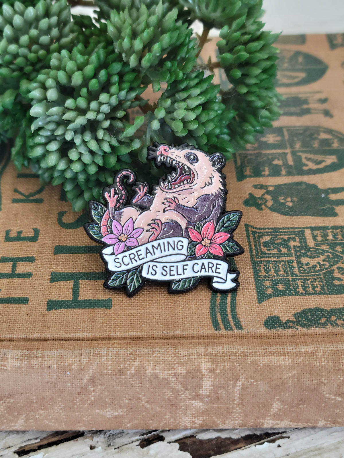 screaming self care Pin