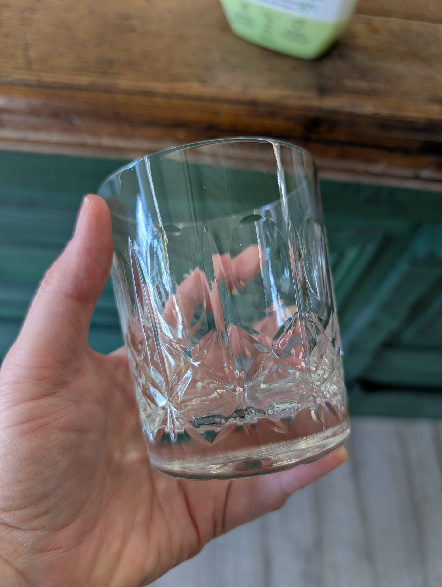 Set of whiskey glasses