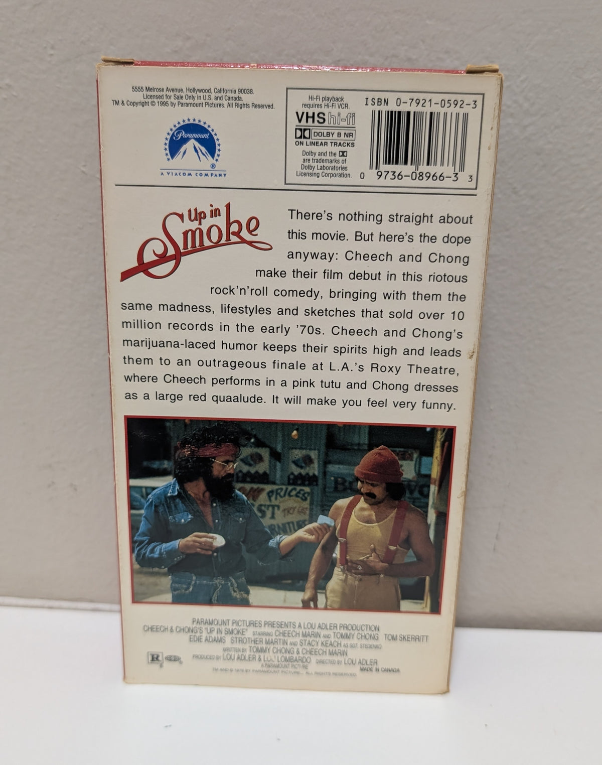 Cheech & Chong Up In Smoke VHS