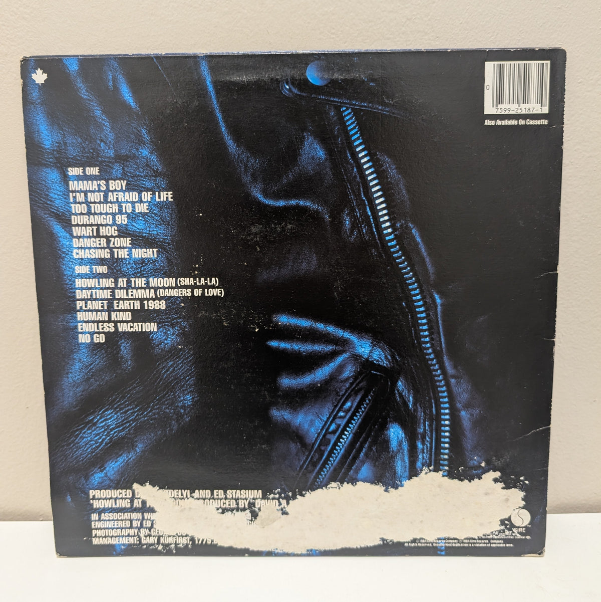Ramones Too Tough To Die LP