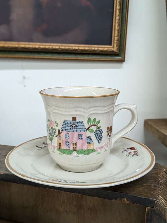 Jamestown country home teacup