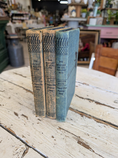 Set of three Nancy Drew books