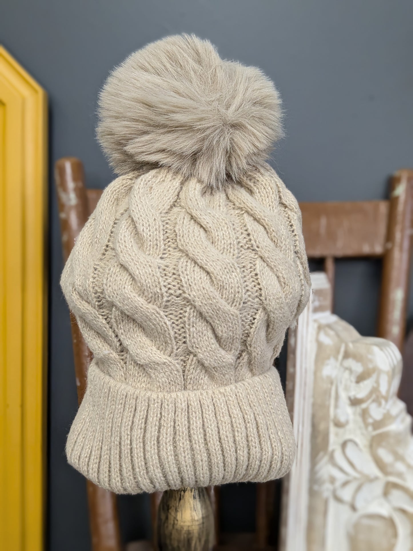 Tan Winter Hat