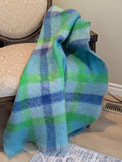 Glentara mohair throw