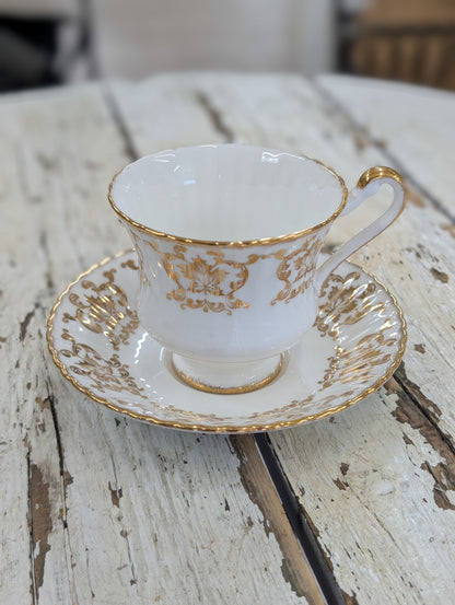 Gold paragon teacup