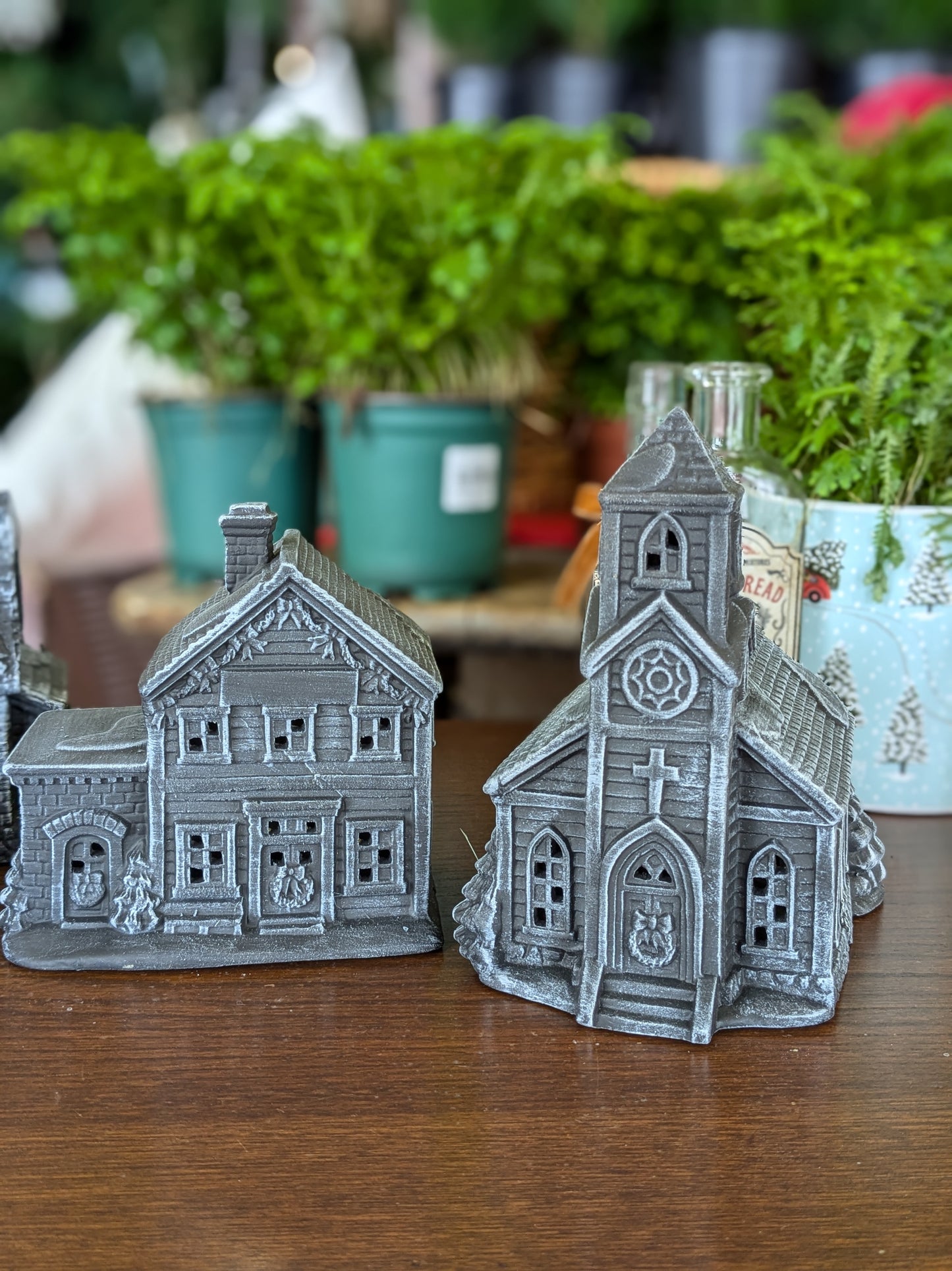 Ceramic house village