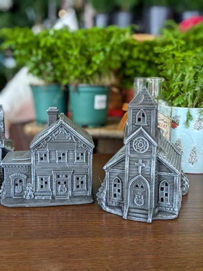 Ceramic house village