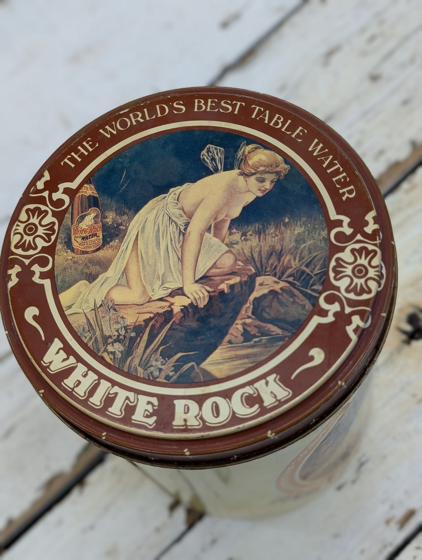 White rock tin