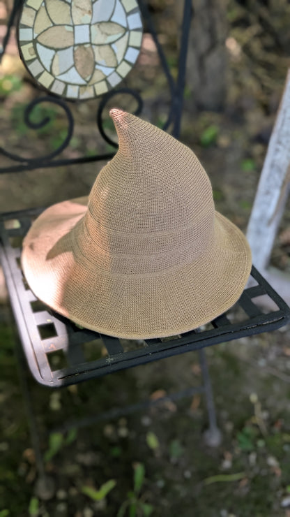 Knit witch hat