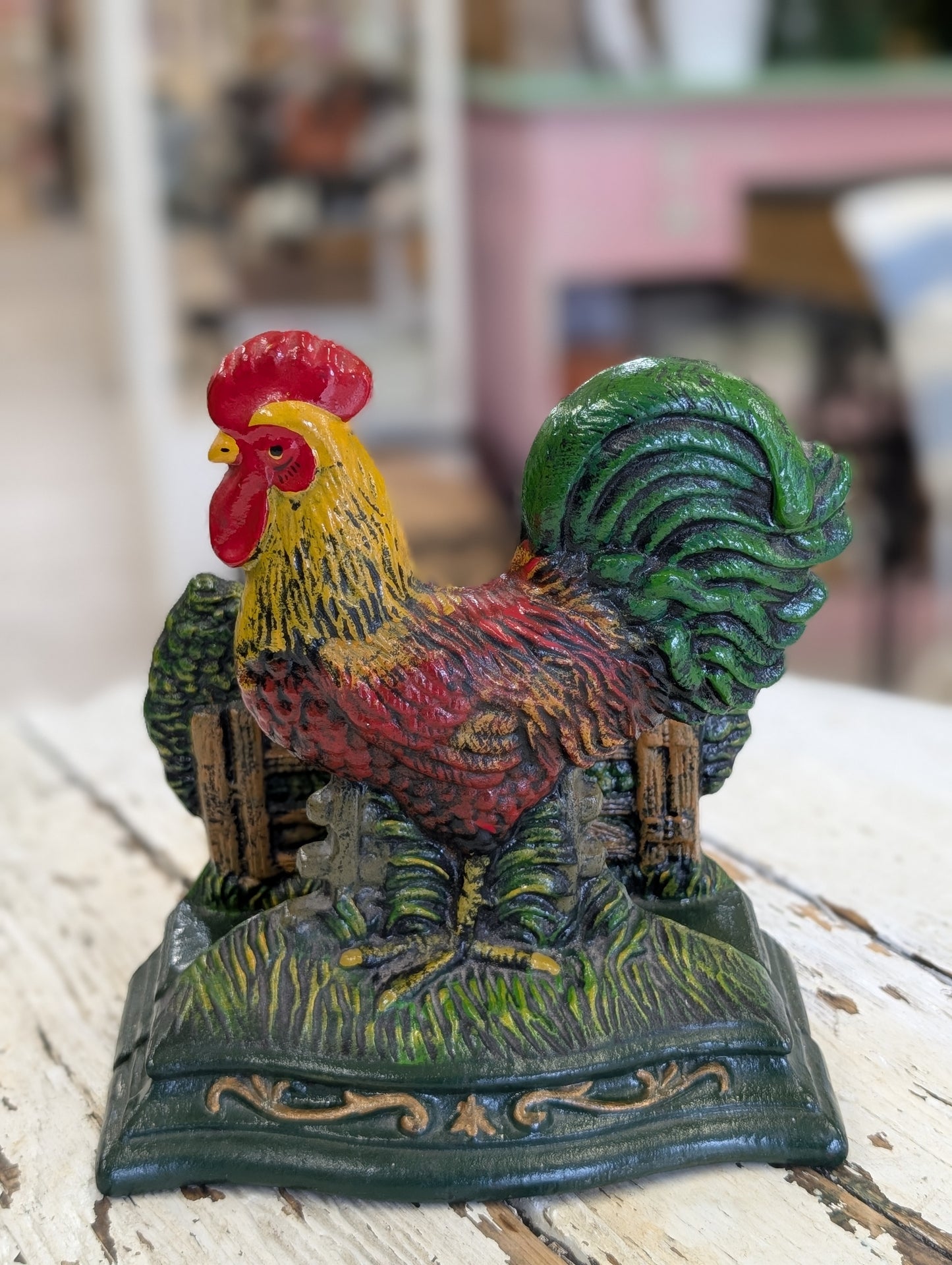 Cast iron Rooster