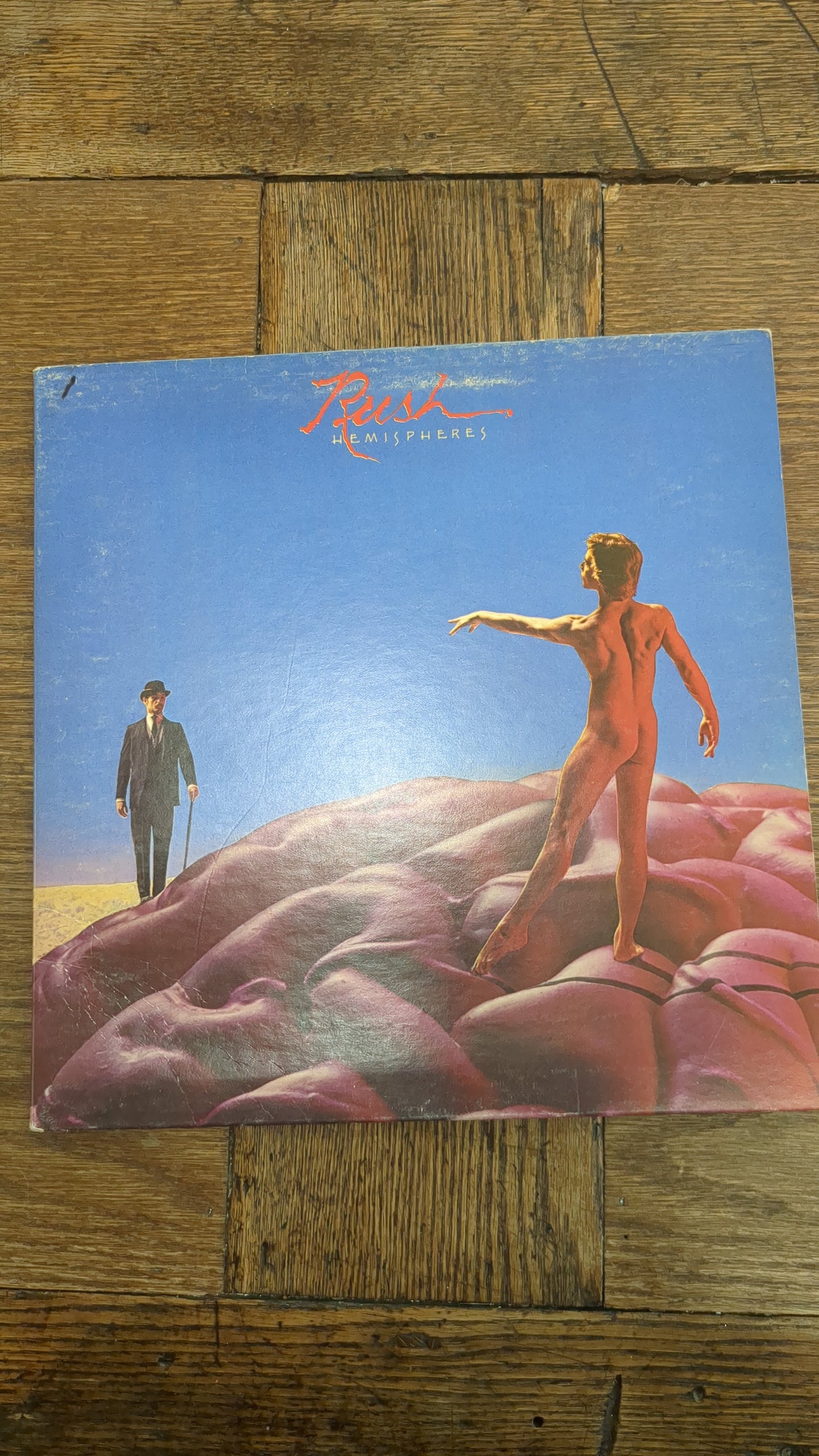 Rush Hemispheres LP (Red Vinyl)