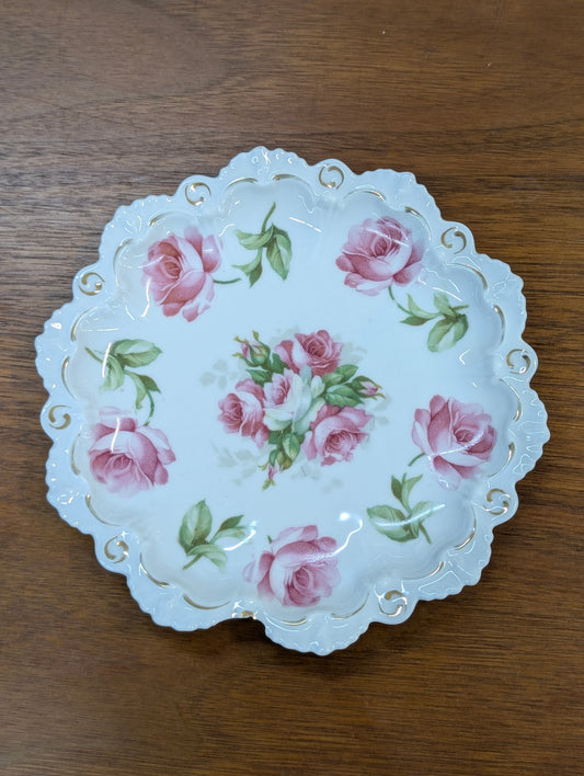 Small hand painted plate