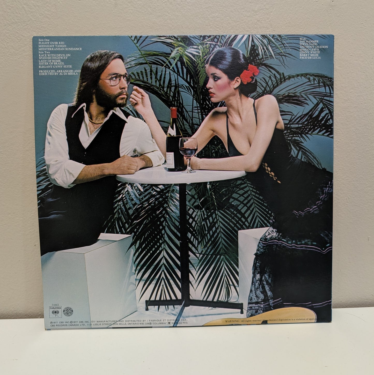 Al Di Meola Elegant Gypsy LP