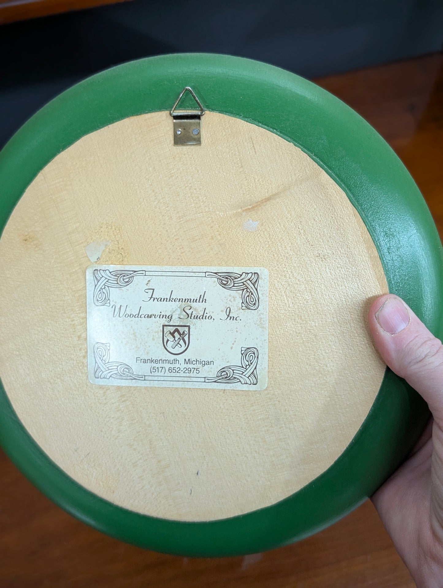 Wooden wall plate