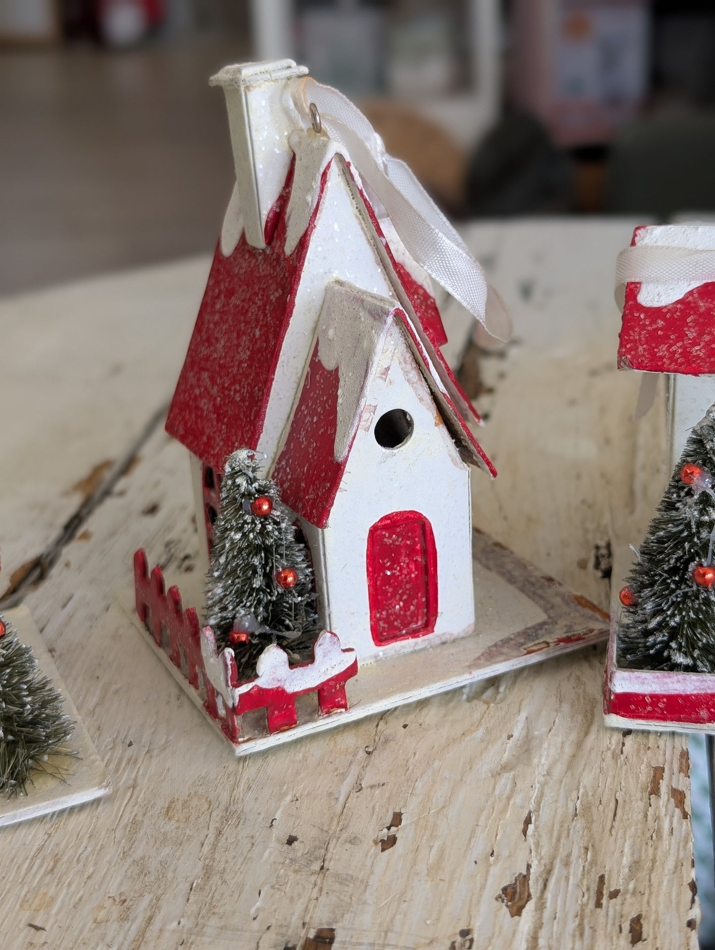 Vintage Christmas house